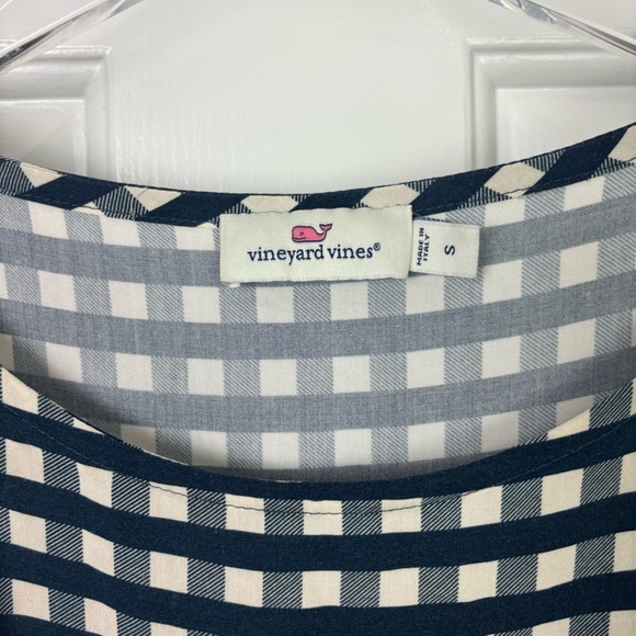 Vineyard Vines Gingham Dress Size Small - Picture 4 of 9
